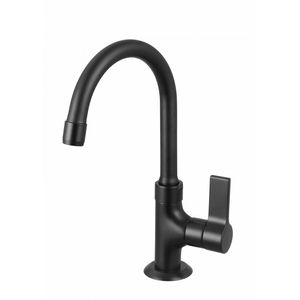 Torneira Meber Atria 1190 36 Bancada P/ Lavatório 1/4 de Volta Preto Matte