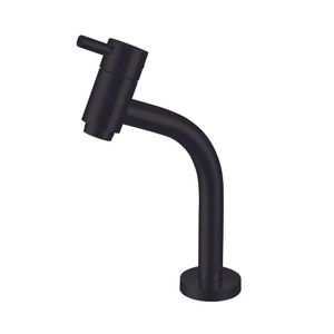Torneira Meber Minimal Classic 1202 77 BA Bancada P/ Lavatório 1/4 de Volta Preto Matte