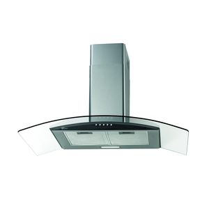 Coifa Fischer 28019-63485 Fit Parede C/ Vidro Curvo Inox 220 V 90 Cm