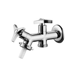 Torneira Lorenzetti LorenWay 1131 C30 Parede Bico União P/ Máquina de Lavar 1/4 de Volta Cromada