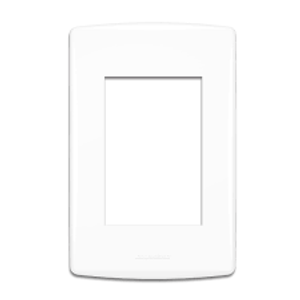 Placa Alumbra 85092 Biancopro 3 Módulos 4' x 2'
