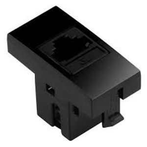 Módulo Alumbra 85515 Tomada RJ11 Black Piano