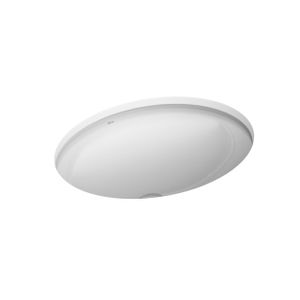 Cuba Deca Embutir Oval L.37 Branca 49 x 36,5 Cm