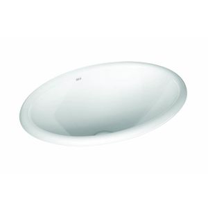 Cuba Deca Sobrepor Oval L.65 Branca 44 x 31 Cm