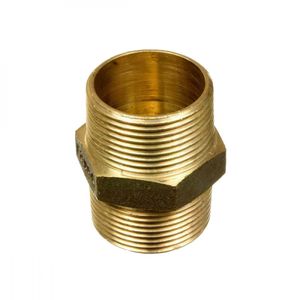 Nípel Blukit 170622 Duplo 3/4' Liga de cobre