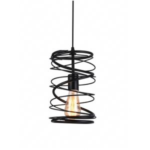 Pendente Taschibra Twister E27 Preto