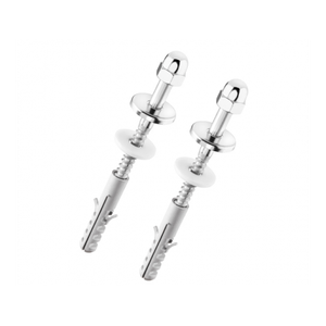 Conjunto Parafuso Docol Fixação P/ Bacias e Mictórios Inox