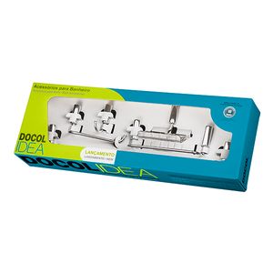 Kit Acessórios Docol Idea 5 Peças Chrome
