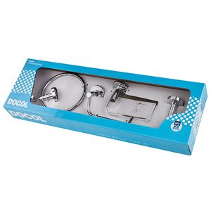 Kit Acessórios Docol Hope 5 Peças Chrome