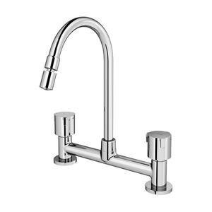 Misturador Docol Nova Riva Mesa Bica Alta P/ Cozinha Cromado 1/2'