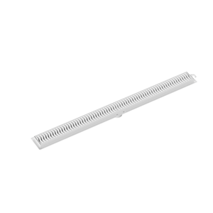 Ralo Tigre Flat Linear Grelha Branca 70 Cm