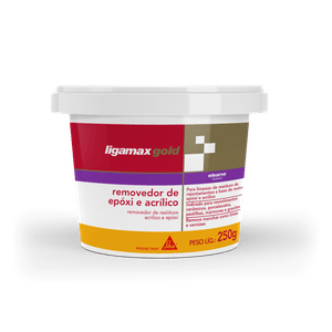 Removedor Ligamax de Epóxi e Acrílico Gold 250 g