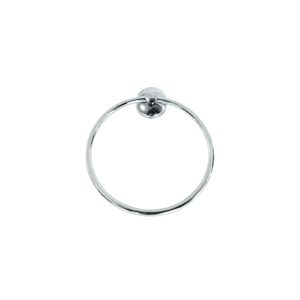 Porta Toalha Jackwal Standard 2885 Argola Latão Cromado 17 Cm