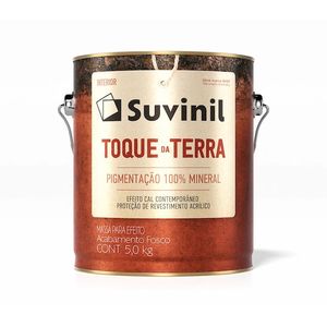 Massa Suvinil Toque da Terra Para Efeitos Fosco Mangue Seco 5 Kg