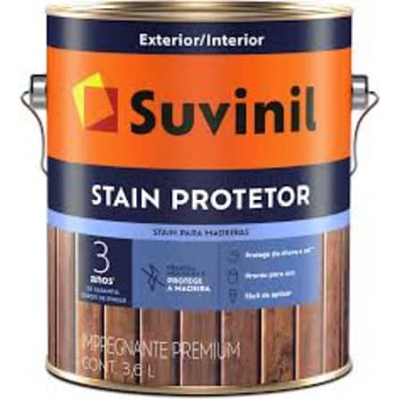 Stain Suvinil Protetor Premium Acetinado 3,6 L Natural