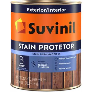 Stain Suvinil Protetor Premium Acetinado 900 ml Natural