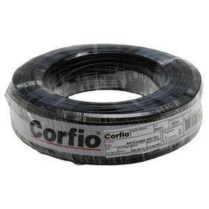 Cabo Corfio BWF 750V Flexível 2,5 mm² Preto 100 M