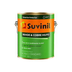 Tinta Suvinil Rende & Cobre Muito Fosco Palha 3,6 L