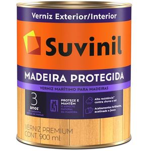 Verniz Suvinil Marítimo Proteção Dupla Brilhante Natural 900 ml