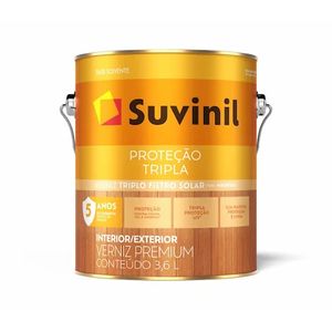 Verniz Suvinil Proteção Tripla Brilhante Imbuia 3,6 L