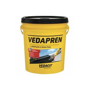 Impermeabilizante Vedacit Vedapren Preto 18 L