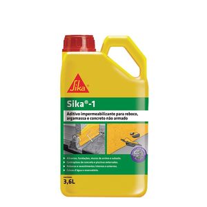 Impermeabilizante Sika 1 Normal 3,6 L