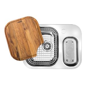 Cuba Docol 16997CH FSC100% Lift Com Acessórios Cozinha Aço Inox 54,5 x 40 Cm