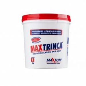 Massa Acrílica Maxton Maxtrinca Branco 1 Kg