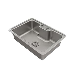 Cuba Docol Docolmassima Sobrepor/Embutir Cozinha Aço Inox 68 x 48 Cm