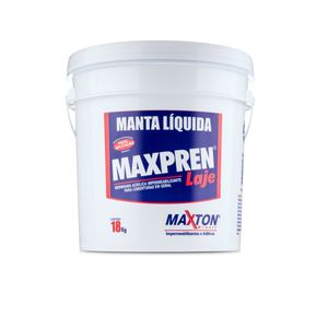 Impermeabilizante Maxton Maxpren Laje Cinza 18 Kg