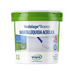Impermeabilizante Viapol Vedalage Branco 18 Kg