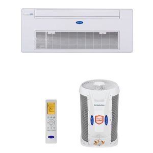 Condicionador de Ar Carrier 40KVQOA22C5 Cassete Quente/Frio 22000 BTU/h Inverter 220 V Branco