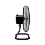 Ventilador Ventisol Turbo 6 Steel Oscilante Mesa 50 Cm Bivolt Preto 200 W
