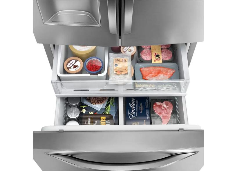 Refrigerador Panasonic NR-CB85PVGXB Inverter Frost Free French
