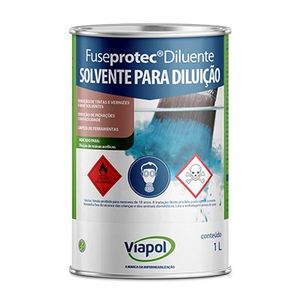 Solvente Aromático Viapol Diluente Fuseprotec 1 L