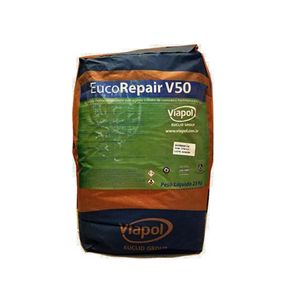 Argamassa Viapol EucoRepair V50 Para Reparos Estruturais 25 Kg