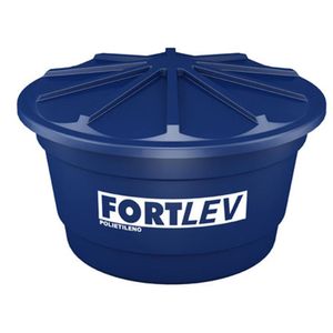 Caixa d'Água Fortlev Polietileno Com Tampa 310 L