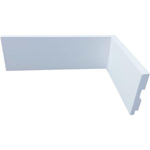 Sócalo Santa Luzia 178 8 x 12 Cm Poliestireno Branco