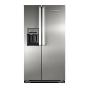 Refrigerador Brastemp BRS62CRBNA Frost Free Side by Side 561 L Inox 220 V