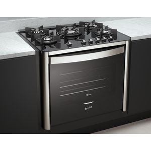 Fogão Fischer 28550-65541 Gran Cheff Gás Embutir Com Mesa de Vidro 5Q 220 V