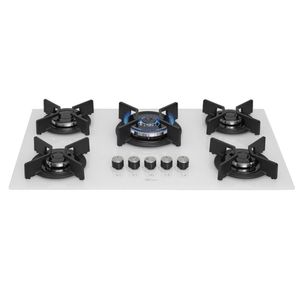 Cooktop Fischer 26298-62470 TC Infinity Gás 5 Bocas Special White Bivolt