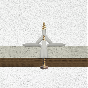 Bucha Par&Pregos HDF Para Gesso Drywall Nylon 10 mm 10 Unidades