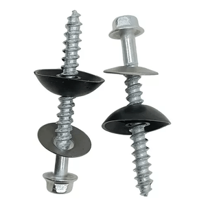 Parafuso Par&Pregos C/ Arruela e Vedação 65 mm Zincado 10 Unidades