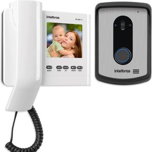 Videoporteiro Intelbras IV 4010 HS Branco/Preto
