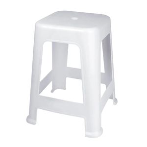 Banqueta Mor Bela Vista Plástica Branca