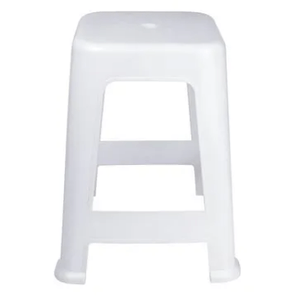 Banqueta Mor Bela Vista Plástica Branca