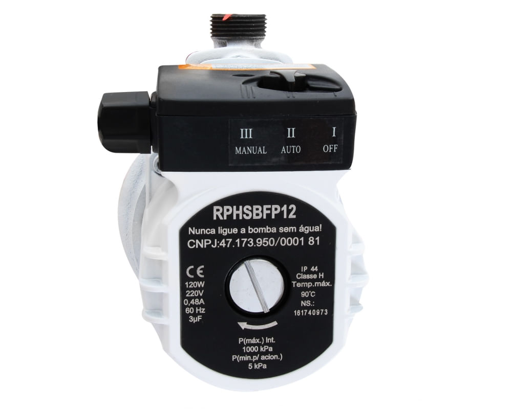 Pressurizador Rinnai 120W RPHSBFP12 | Casas da Água - Casas da Água