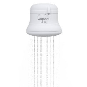 Ducha Zagonel Ideale Plus Eletrônica Branca 6800 W