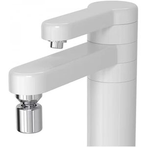 Torneira Hydra Puravitta Parede Bica Alta Móvel Eletrônica Com Purificador Escolha Gradual 1/4 de Volta Branca 5500 W