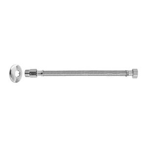 Ligação Flexível Blukit 250102 P/ Água Inox 1/2' 40 Cm